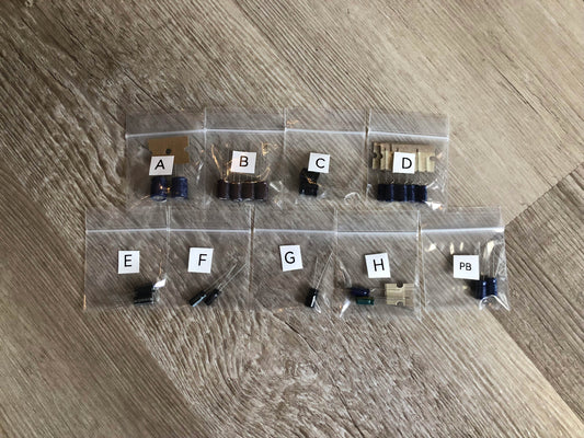 Access Virus B Recap Kit (Main Board & Panel Board)