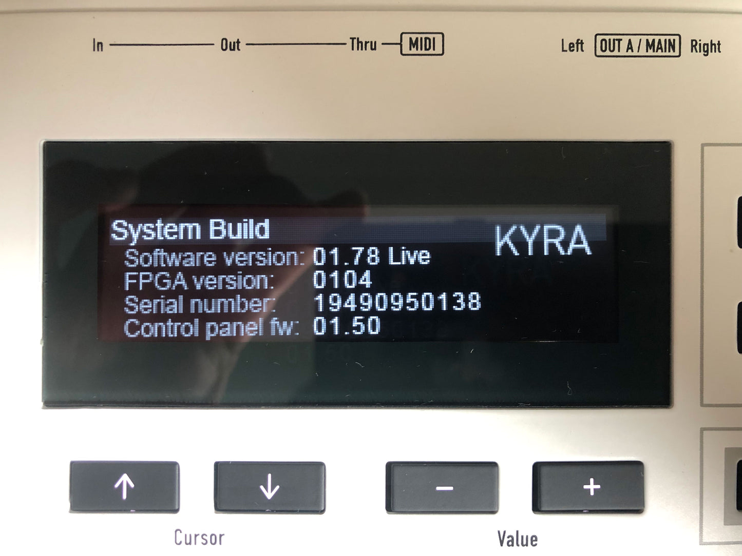 Waldorf Kyra Minty w/ OG Box, Manual, PSU, USB, & Latest OS