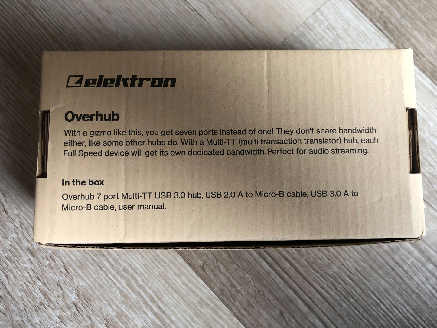 Elektron Overhub High-Speed USB Hub for Overbridge