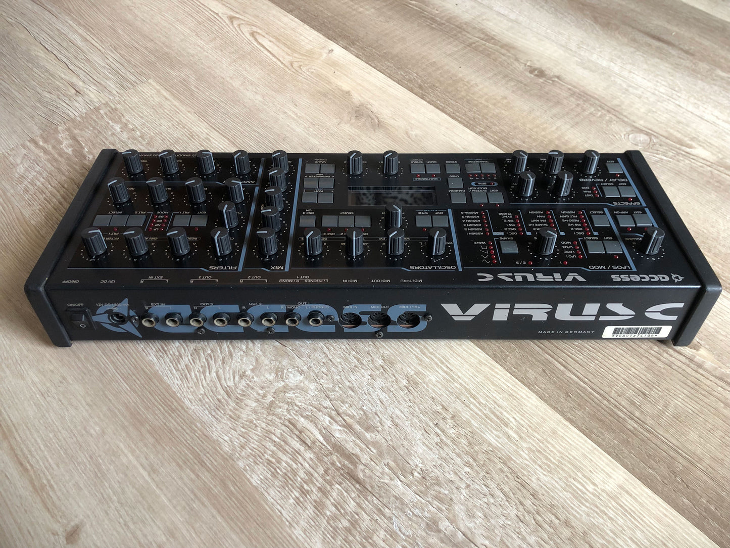 Access Virus C Desktop, New Tacts, Power Filter Cap, Battery + PSU, OS 6.5
