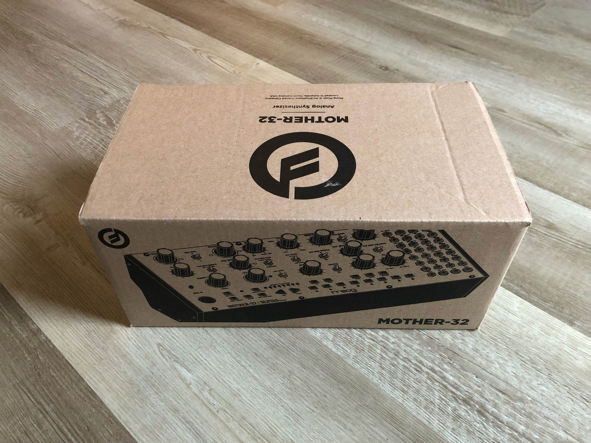 Moog Mother-32 Semi-Modular Analog Synthesizer w/ OG Box, PSU, 5 Moog Patch Cables + Manual