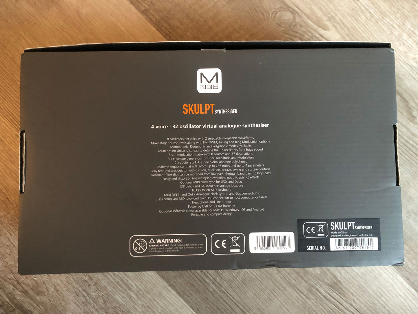 Modal Skulpt 4-Voice Analog Modeling Synth w/ OG Box (Minty)