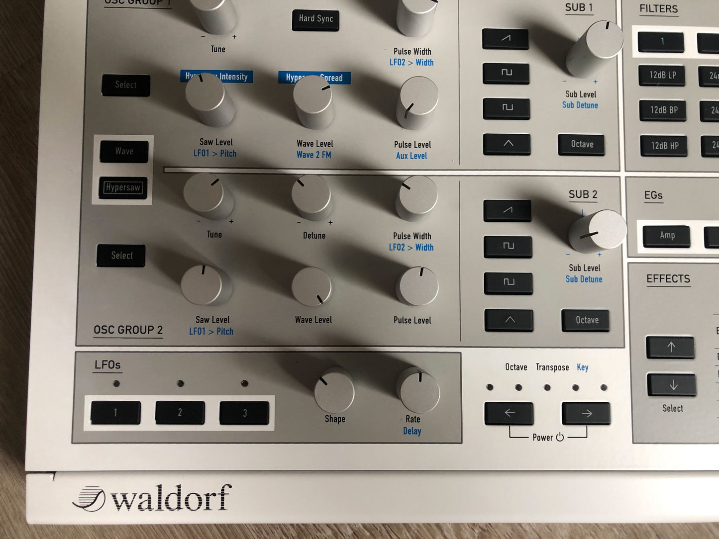 Waldorf Kyra Minty w/ OG Box, Manual, PSU, USB, & Latest OS