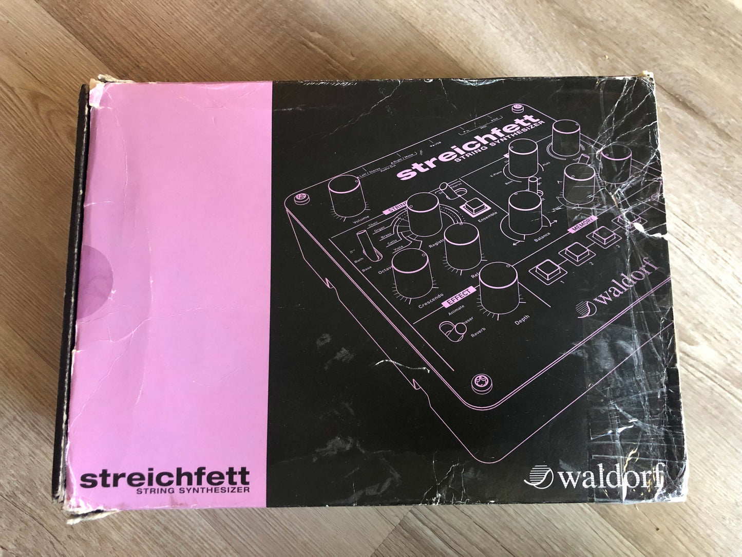 Waldorf Streichfett String Synthesizer w/ OG Box + PSU