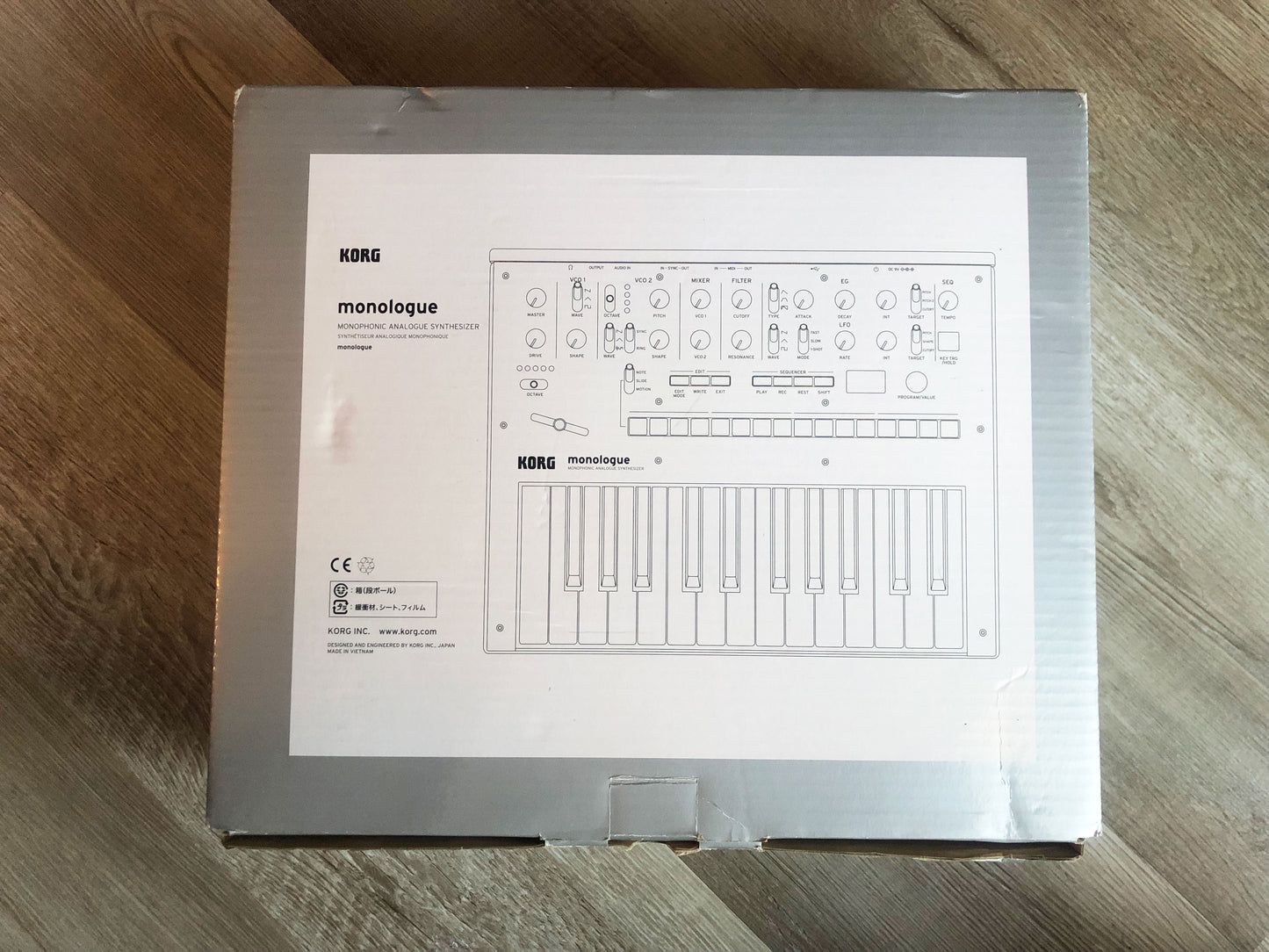 Korg Monologue Analog Synthesizer w/ Original Box & PSU