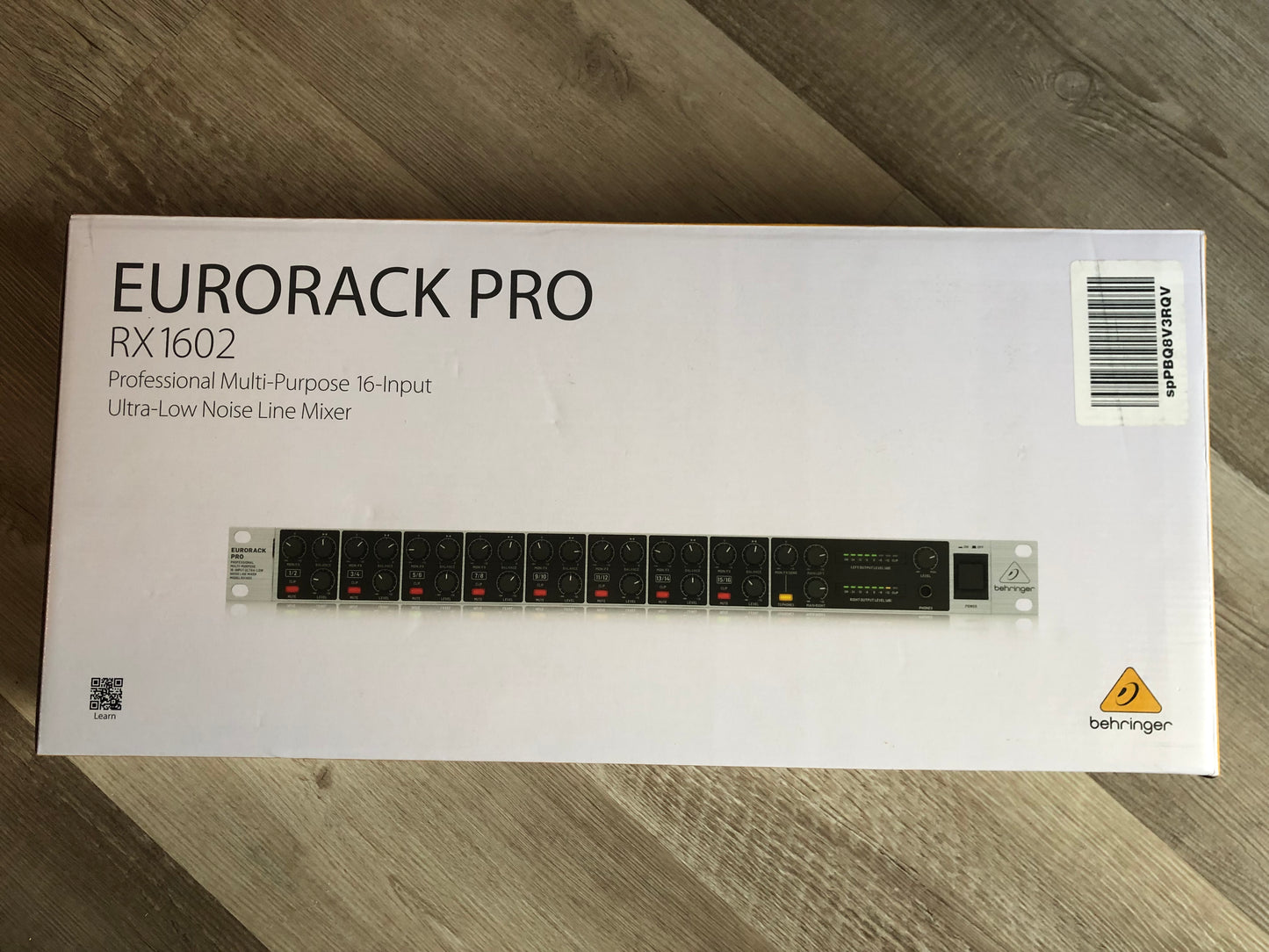 Behringer RX1602 16-Input Ultra-Low Noise Line Mixer (V1)