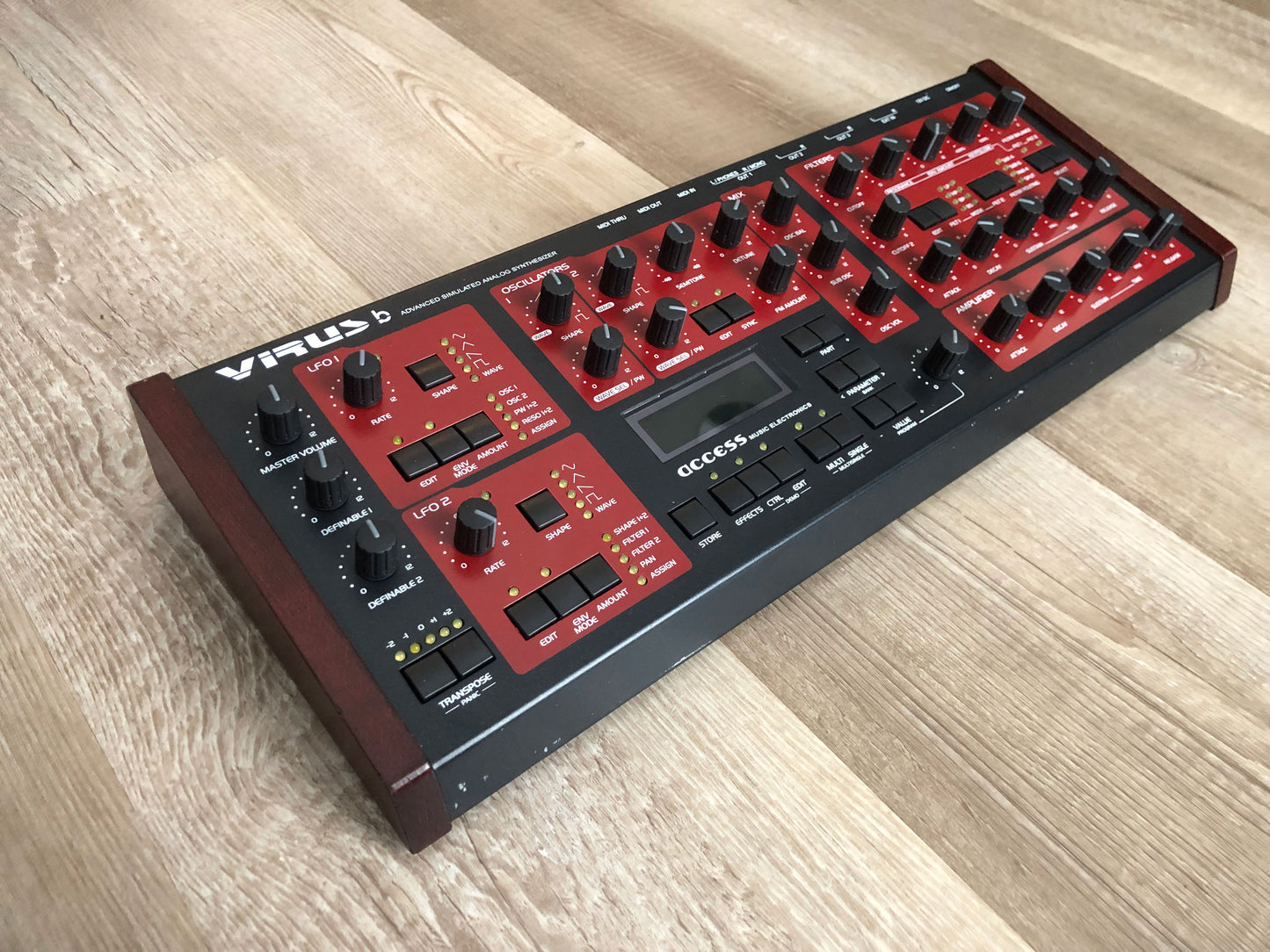 Access Virus B Desktop, New Tacts, Power Filter Cap, Battery + PSU, OS 4.9