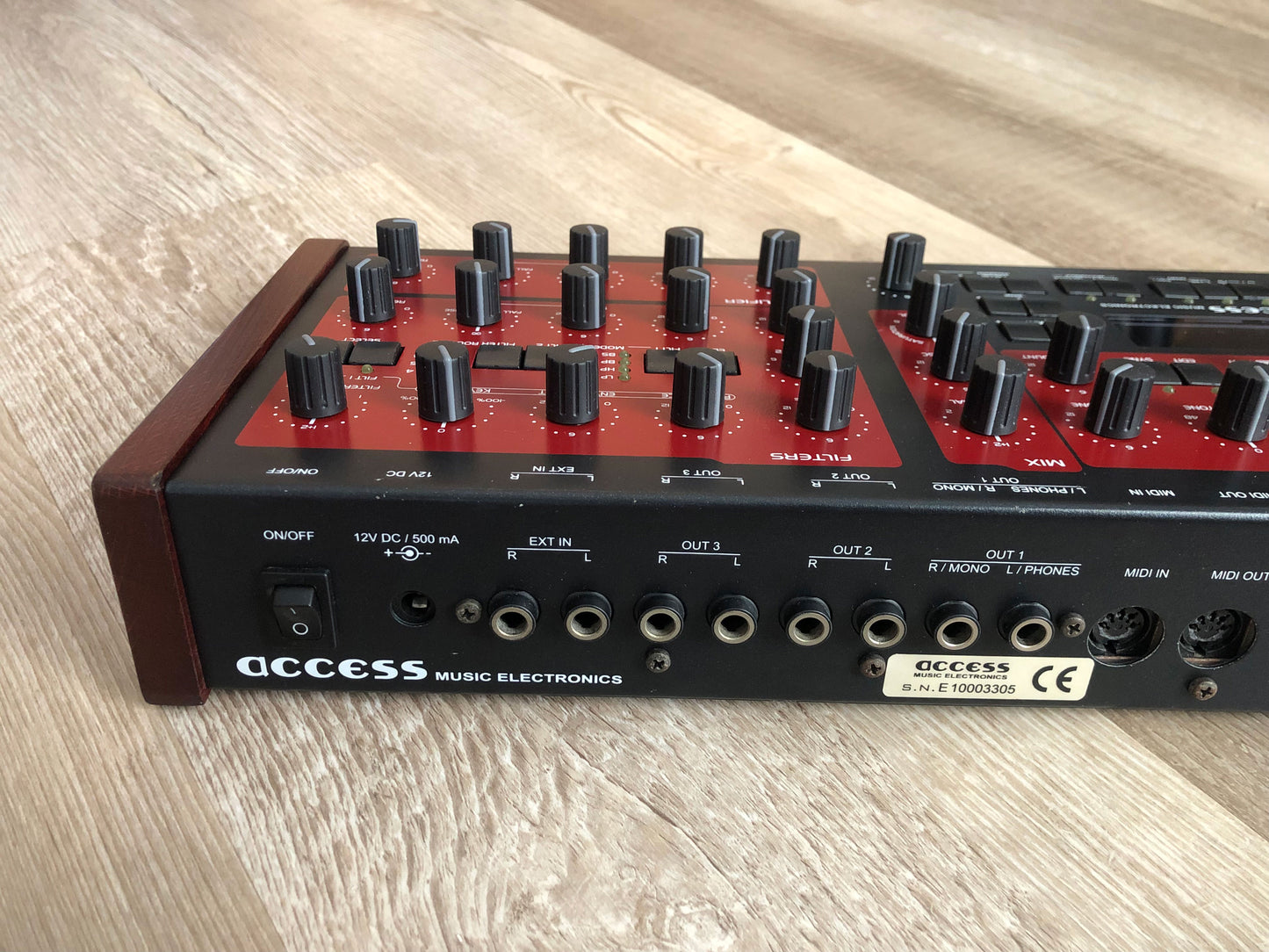 Access Virus B Desktop, New Tacts, Power Filter Cap, Battery + PSU, OS 4.9