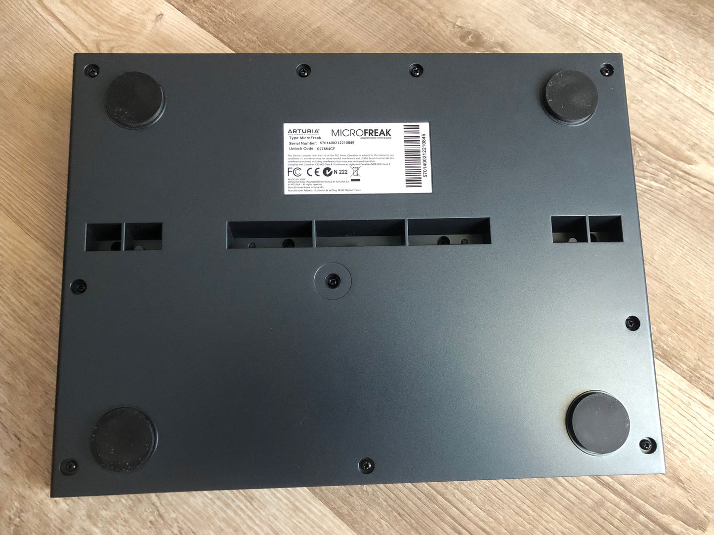 Arturia Microfreak w/ OG Power Supply + Midi Adapters