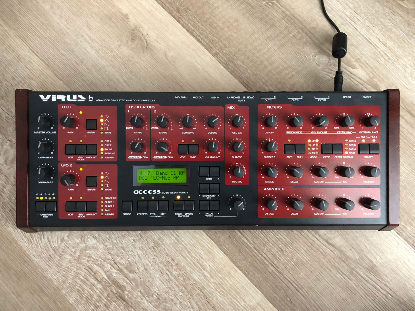 Access Virus B Desktop, New Tacts, Power Filter Cap, Battery + PSU, OS 4.9