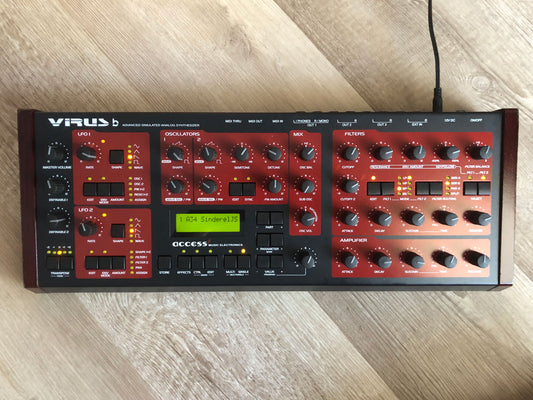 Access Virus B Desktop, All New Tacts, Power Filter Cap, Battery + PSU, OS 4.9