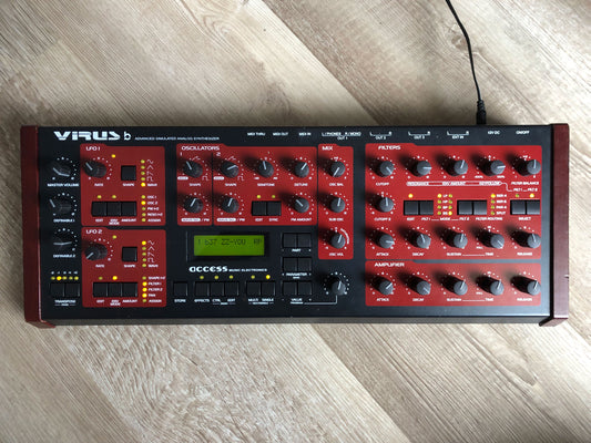 Access Virus B Desktop, All New Tacts, Power Filter Cap, Battery + PSU, OS 4.9