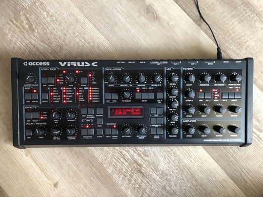 Access Virus C Desktop, New Tacts, Power Filter Cap, Battery + PSU, OS 6.5