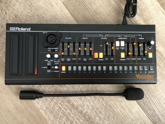 Roland VP-03 Vocoder in Excellent Condition w/ Mic & USB Cable