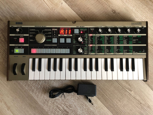MicroKorg w/ Aftermarket Power Supply (no Mic)