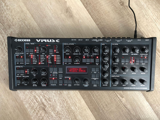 Access Virus C Desktop, New Tacts, Power Filter Cap, Battery + PSU, Excellent Condition