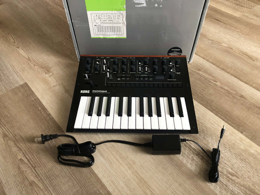 Korg Monologue Analog Synthesizer w/ Original Box & Quality PSU