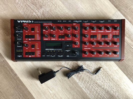 Access Virus B Desktop, Fully Recapped, All New Tacts, New Display, Power Switch, Battery + PSU