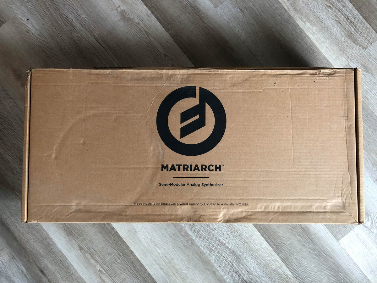 Moog Matriarch Semi-Modular Analog Synthesizer w/ OG Box, Patch Cables + PSU