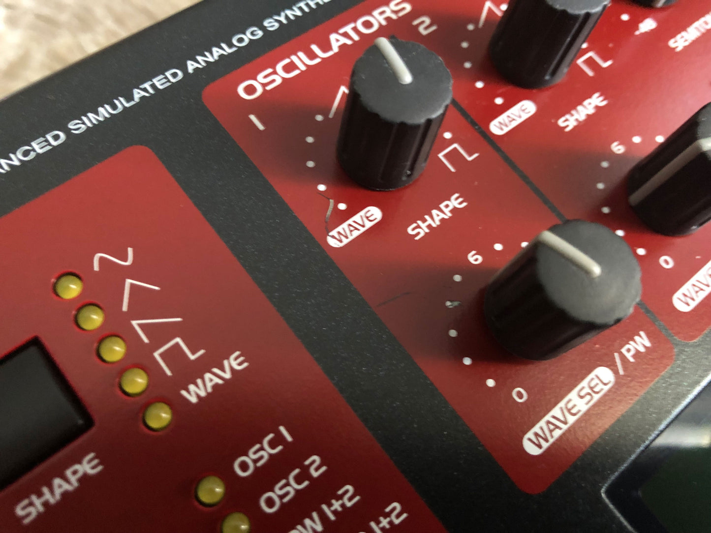 Access Virus B Desktop, All New Tacts, Power Filter Cap, Battery + PSU, OS 4.9