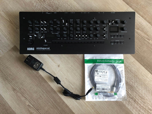 Korg Minilogue XD Module w/ OG Korg Power Supply + New USB Cable