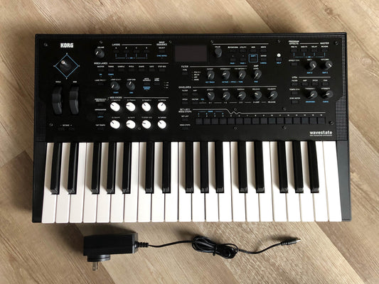 Korg Wavestate MKII Wave Sequencing Synthesizer w/ Aftermarket PSU