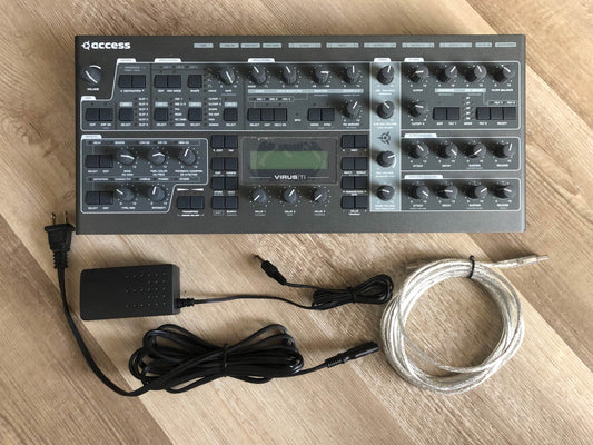 Access Virus TI2 Desktop Late Production Run (2023) w/ Original PSU + USB Cable