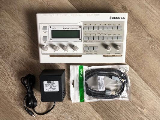 Access Virus TI Snow w/ New Battery + Quality PSU