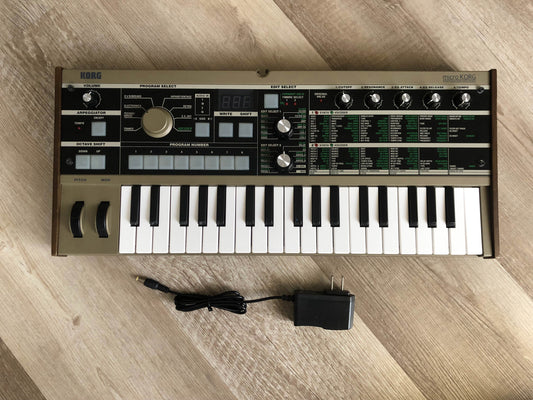 MicroKorg w/ Aftermarket Power Supply (no Mic / no Battery Power)