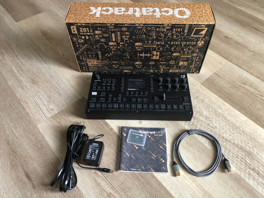 Elektron Octatrack MKII Black Like-New w/ OG Box, PSU, USB Cable + 32 GB Card