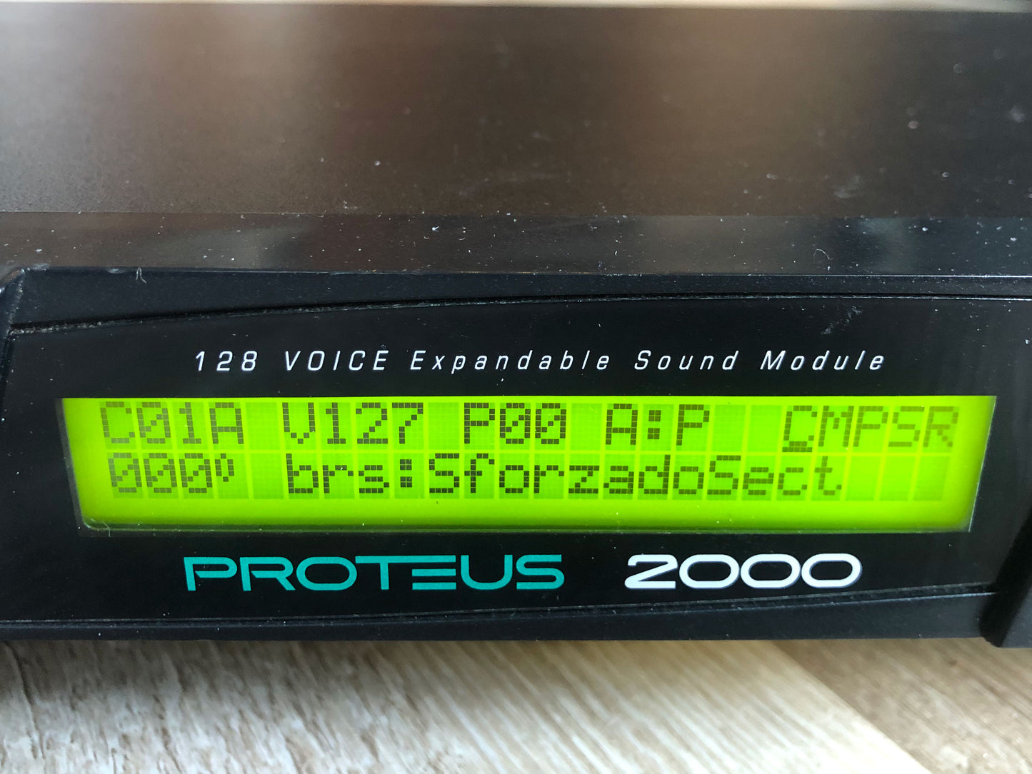 E-MU Systems Proteus 2000 w/ New Encoder
