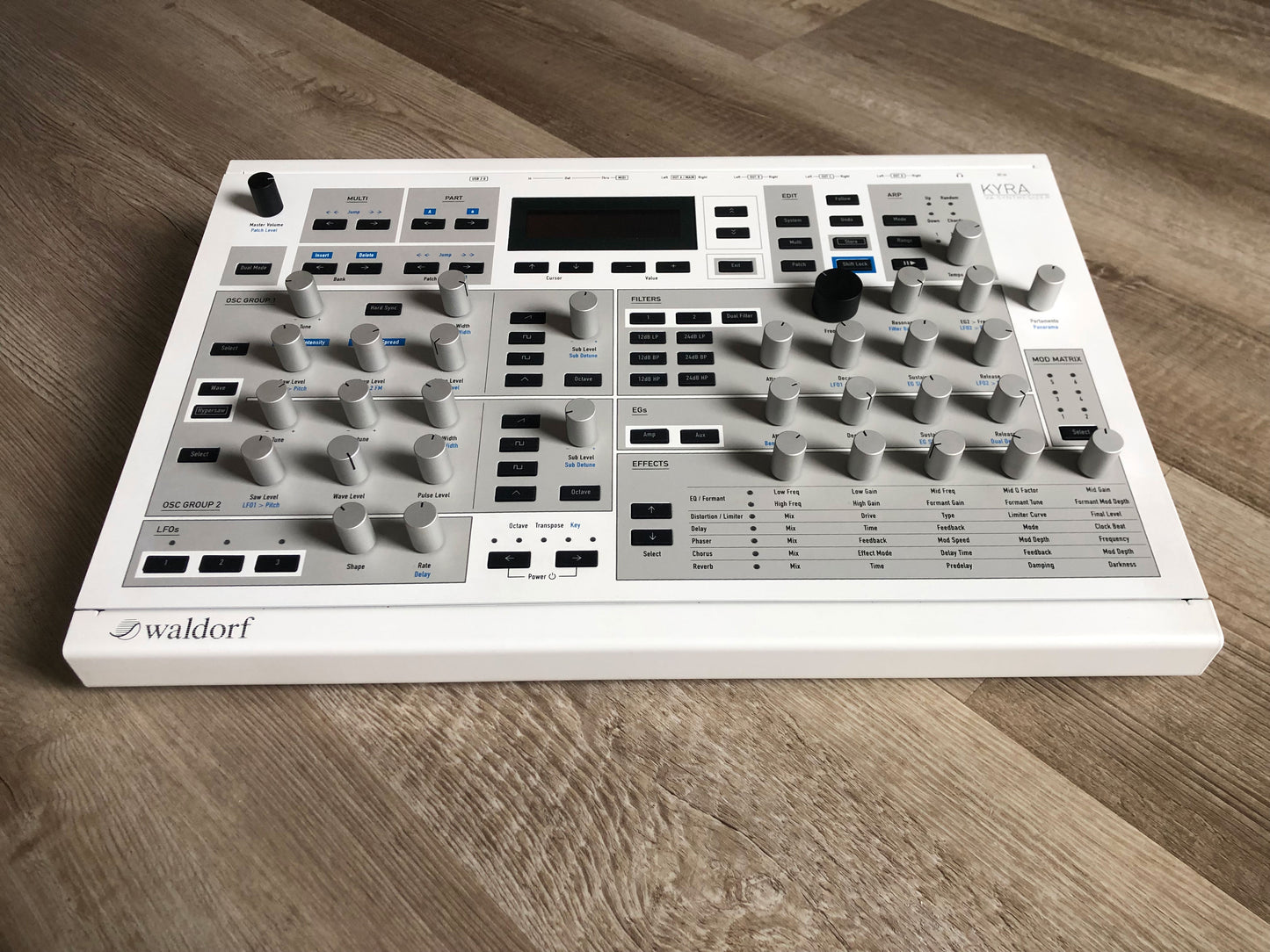 Waldorf Kyra Minty w/ OG Box, Manual, PSU, USB, & Latest OS