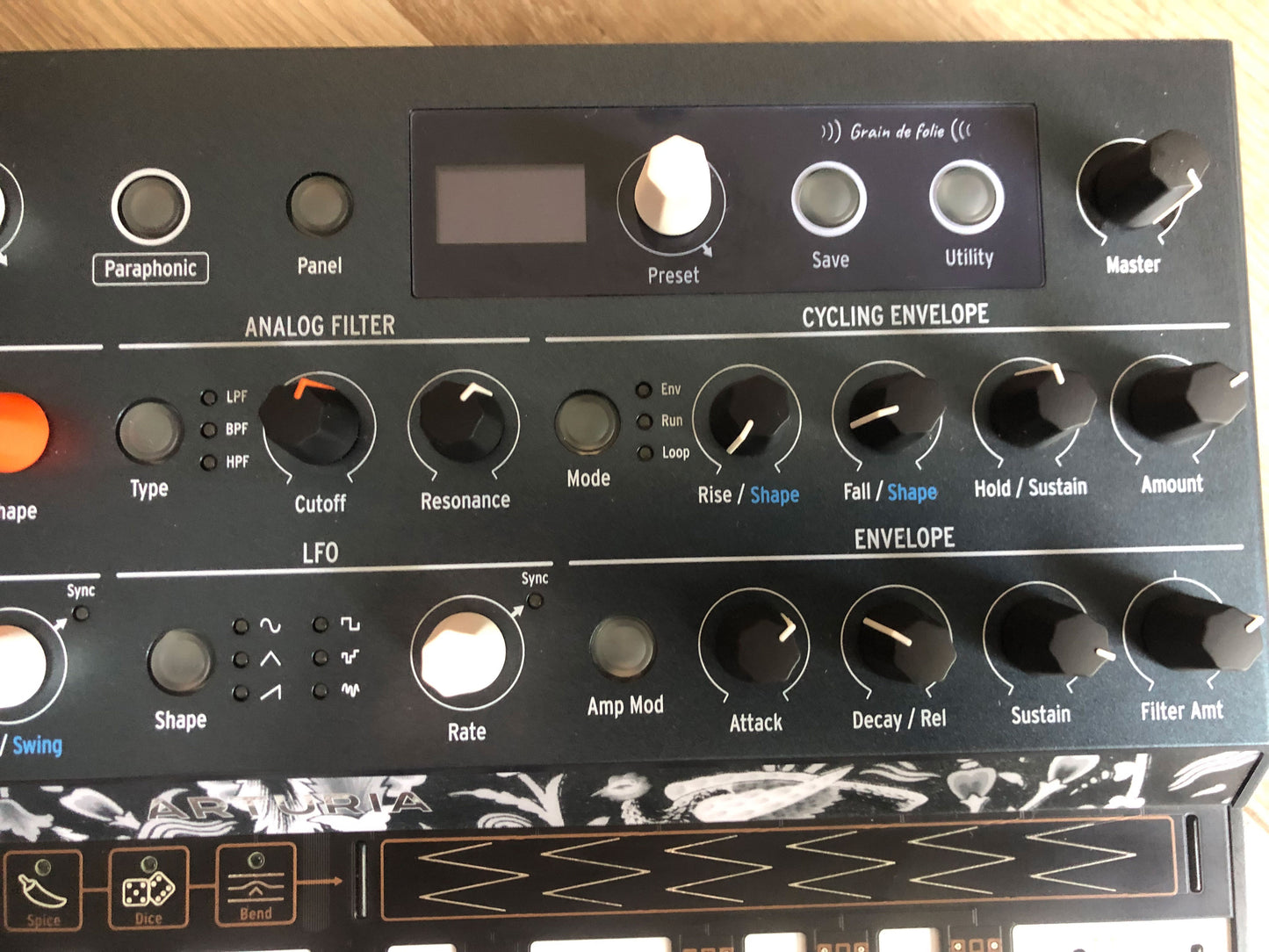 Arturia Microfreak w/ OG Power Supply + Midi Adapters