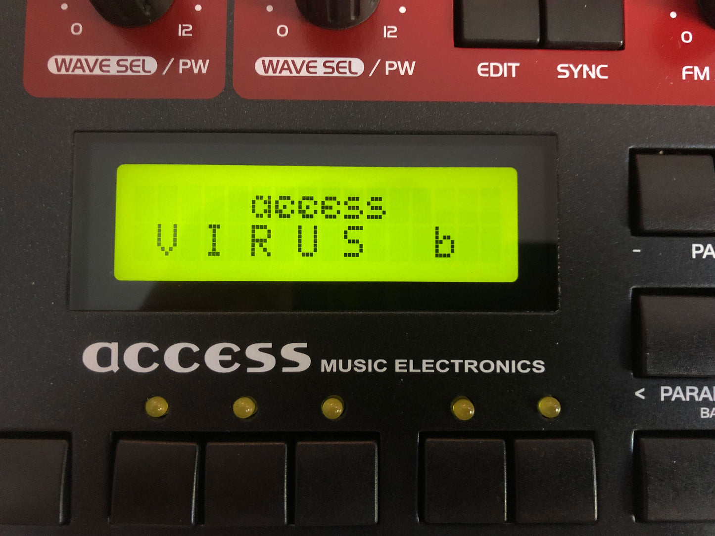 Access Virus B Desktop, All New Tacts, Power Filter Cap, Battery + PSU, OS 4.9