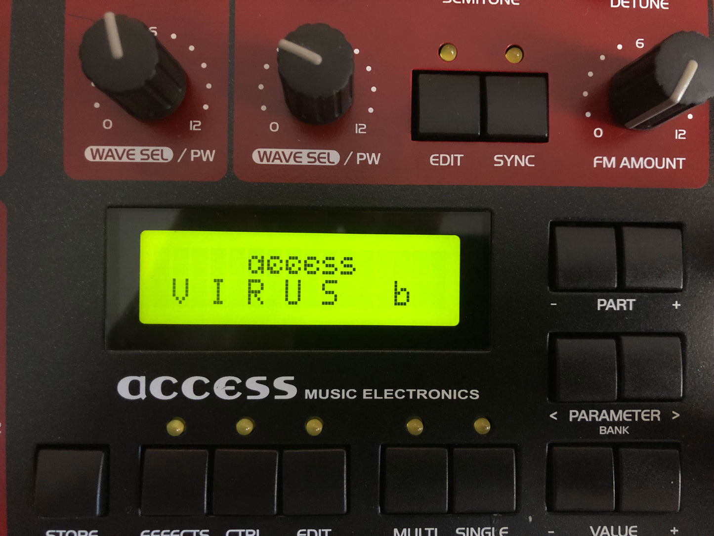 Access Virus B Desktop, All New Tacts, Power Filter Cap, Battery + PSU, OS 4.9