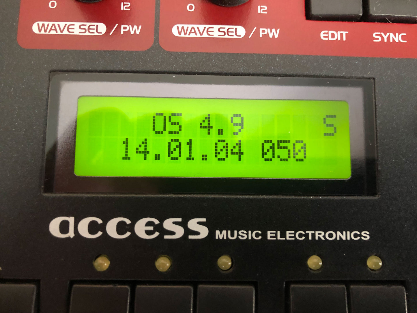 Access Virus B Desktop, New Tacts, Power Filter Cap, Battery + PSU, OS 4.9