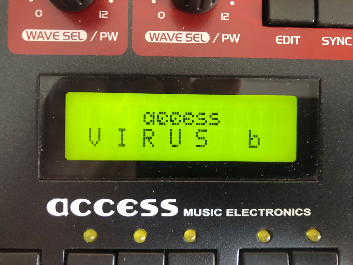 Access Virus B Desktop, New Tacts, Power Filter Cap, Battery + PSU, OS 4.5.2