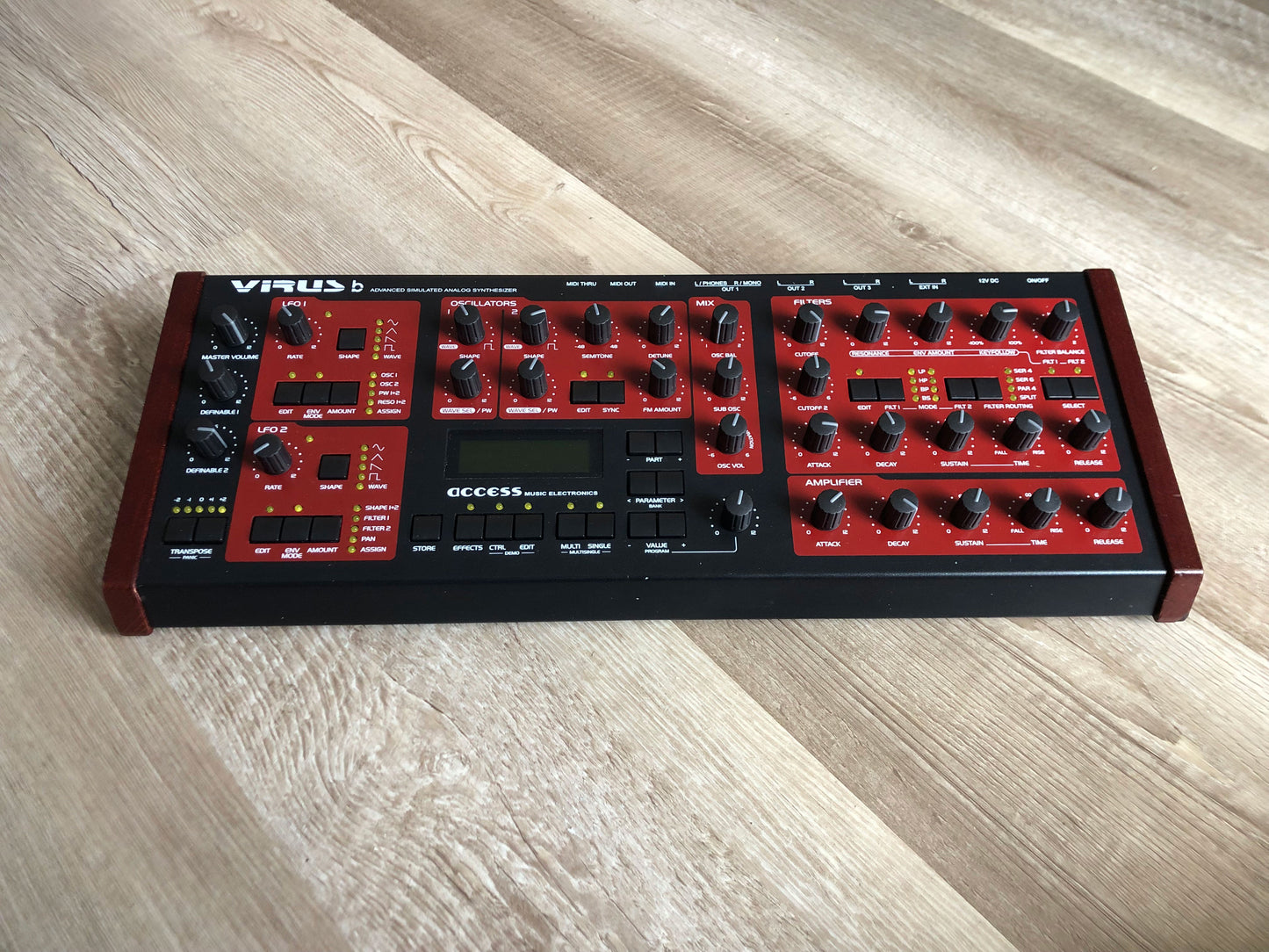 Access Virus B Desktop, All New Tacts, Power Filter Cap, Battery + PSU, OS 4.9