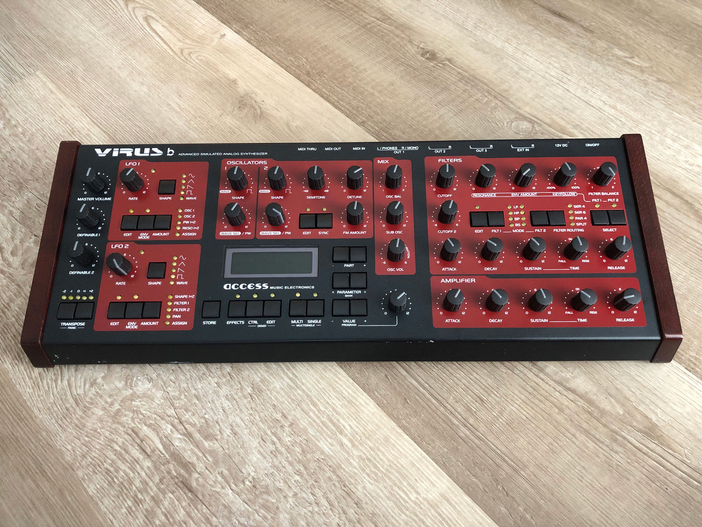 Access Virus B Desktop, New Tacts, Power Filter Cap, Battery + PSU, OS 4.9