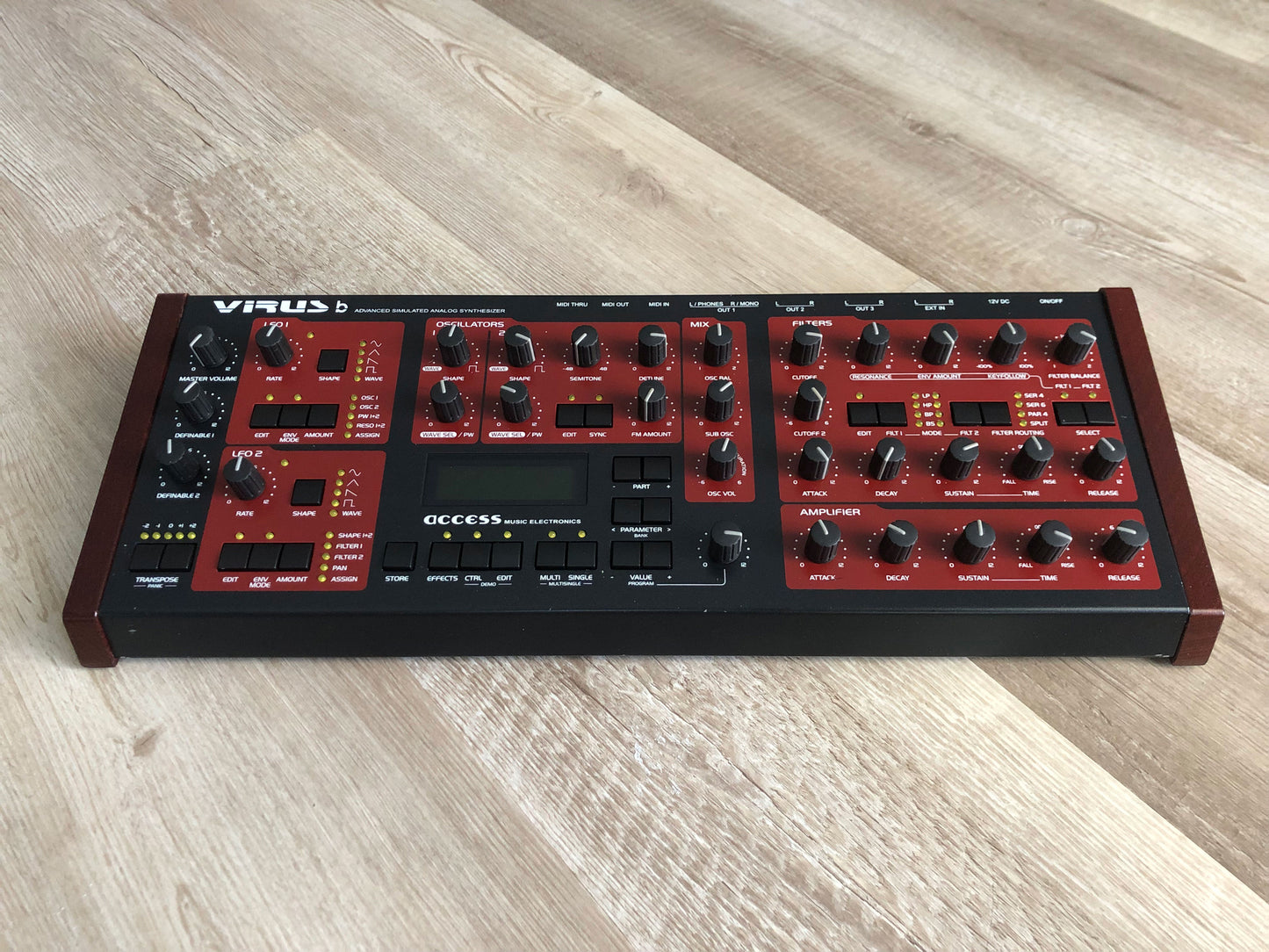 Access Virus B Desktop, All New Tacts, Power Filter Cap, Battery + PSU, OS 4.9