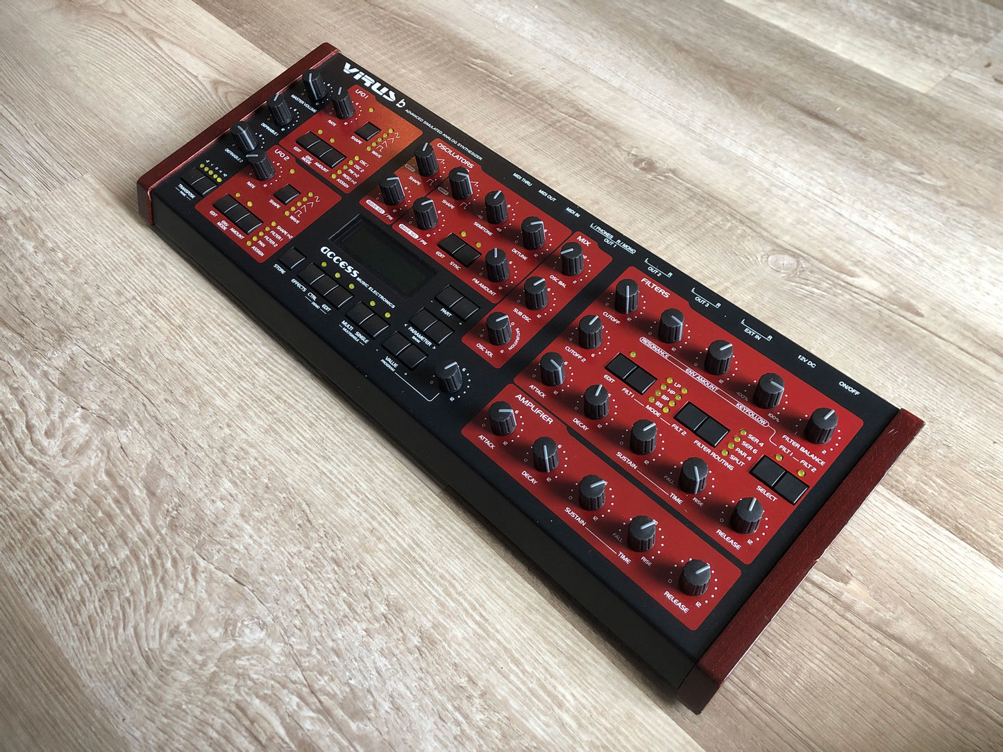 Access Virus B Desktop, All New Tacts, Power Filter Cap, Battery + PSU, OS 4.9