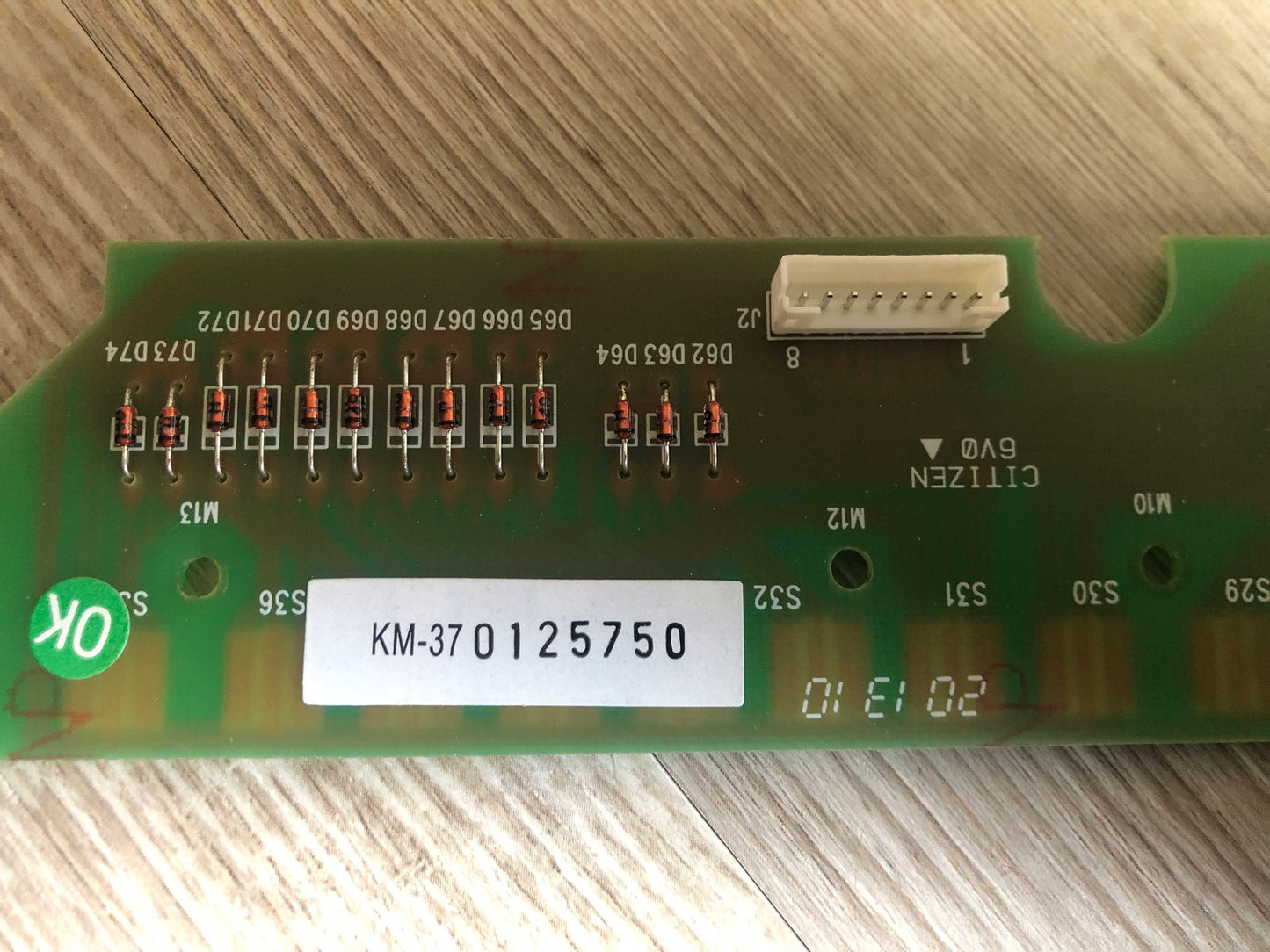 OEM Korg MicroKorg Key Contact Board, Used, Fully Tested