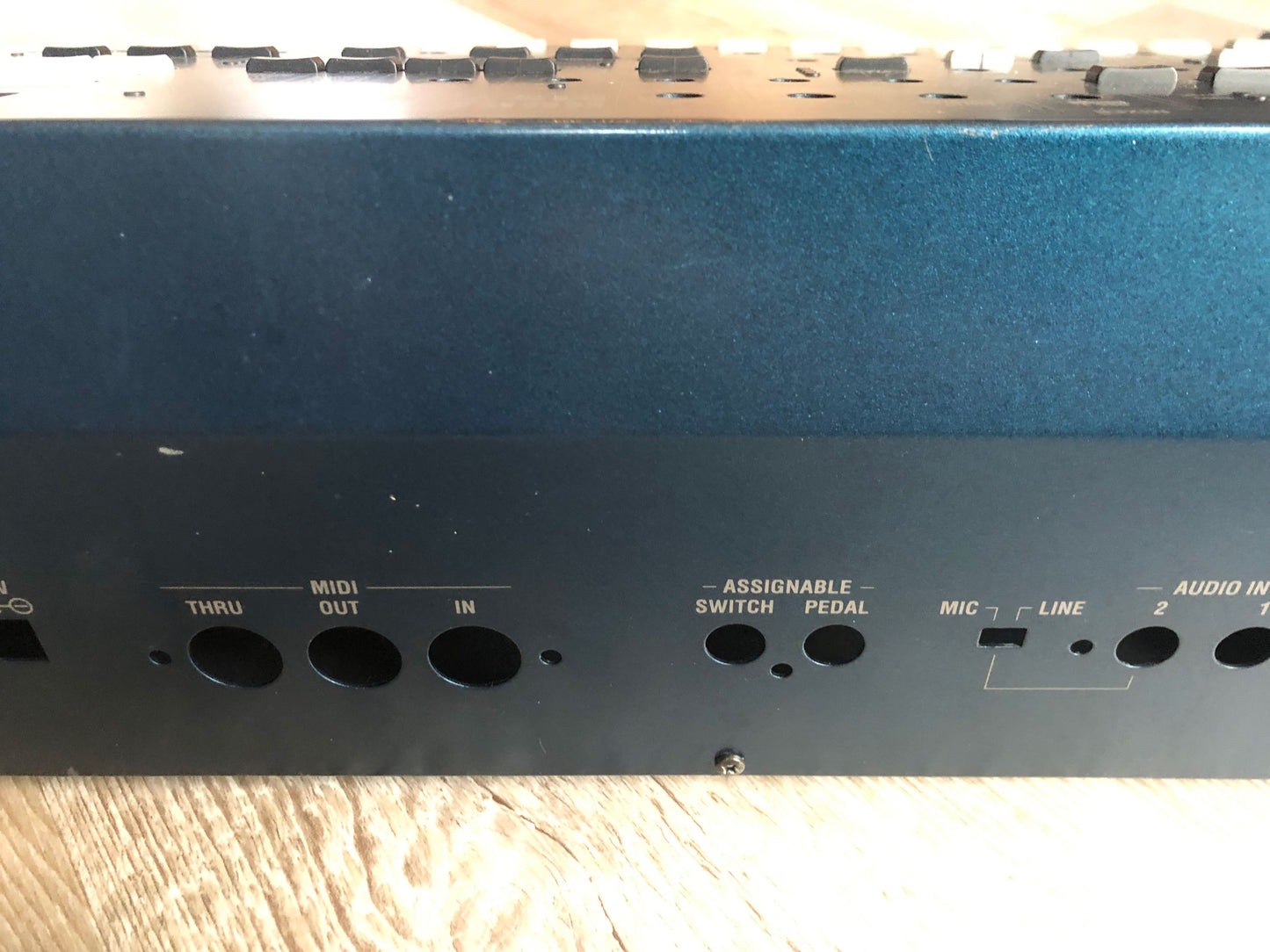 Korg MS2000 Top & Bottom Frame + Pitch/Mod Wheel Housing & All Buttons