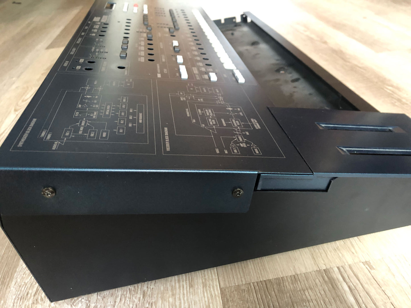 Korg MS2000 Top & Bottom Frame + Pitch/Mod Wheel Housing & All Buttons