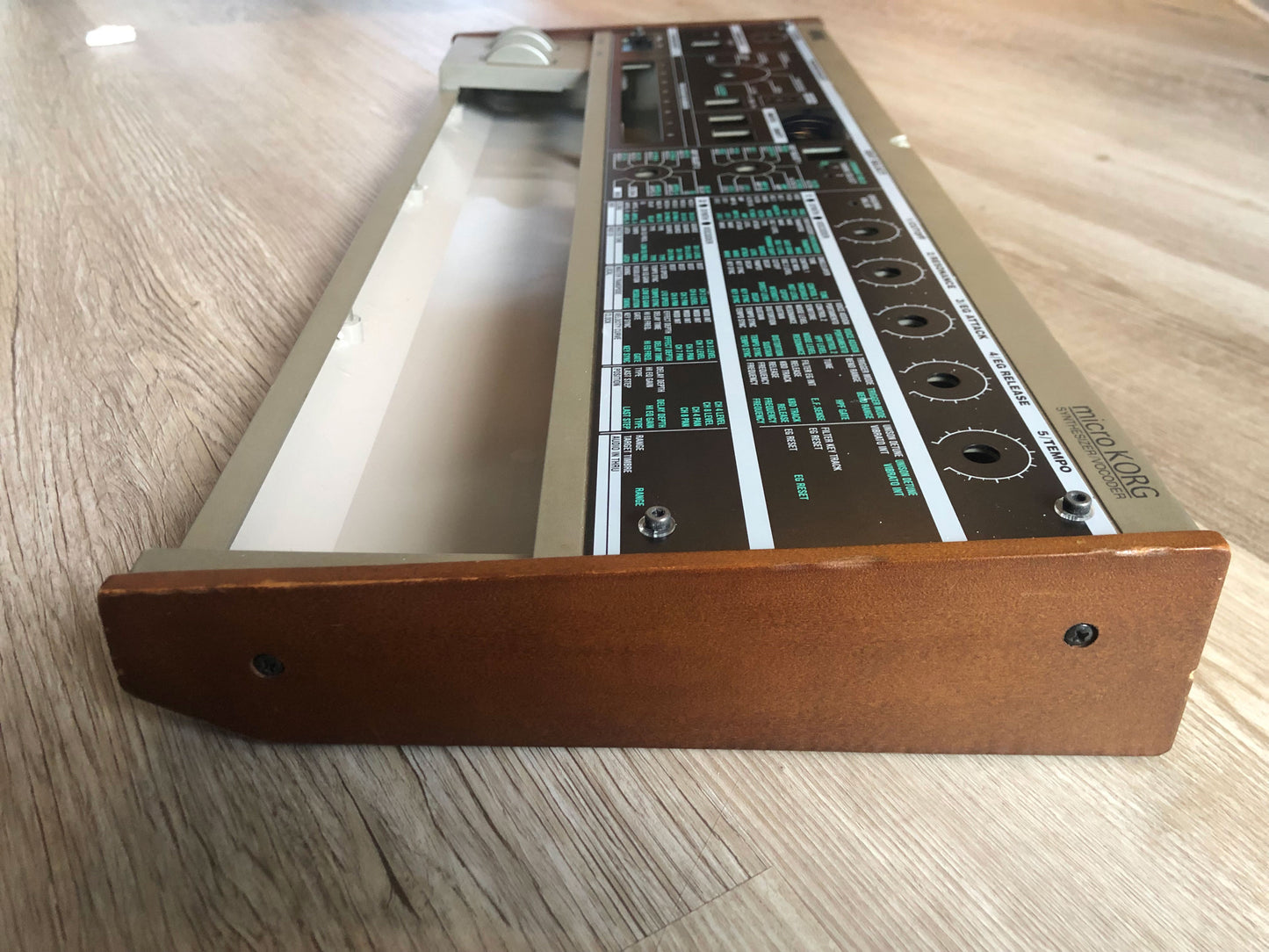 MicroKorg Chassis w/ Faceplate & Wood Sides in Good Condition