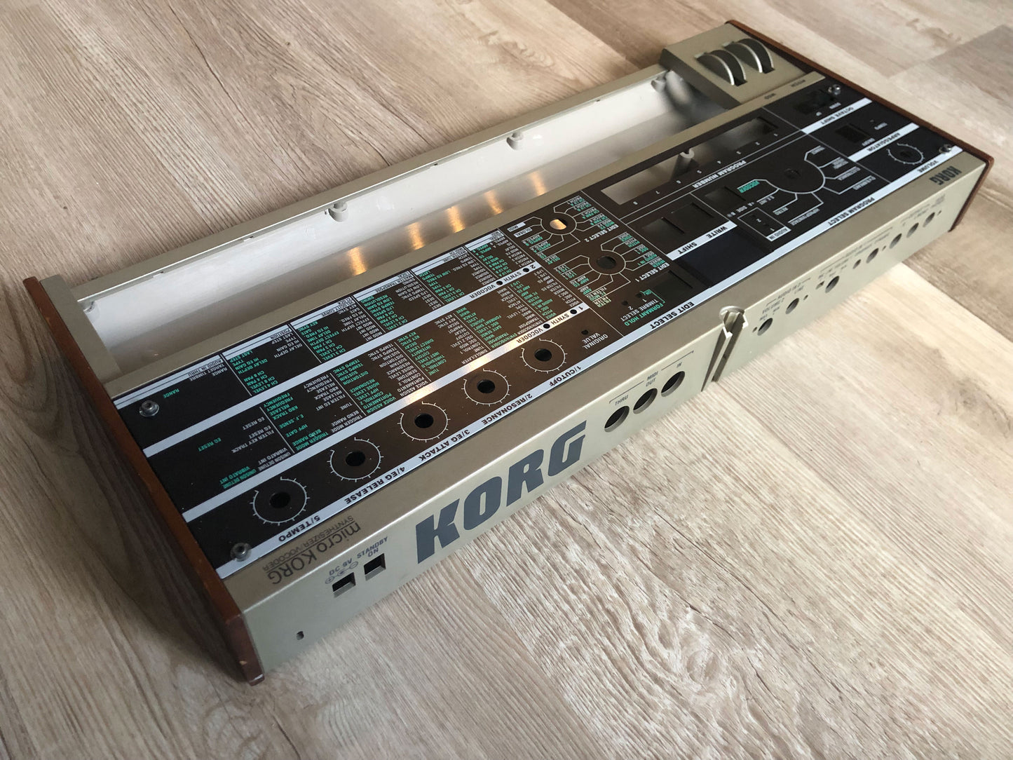 MicroKorg Chassis w/ Faceplate & Wood Sides in Good Condition