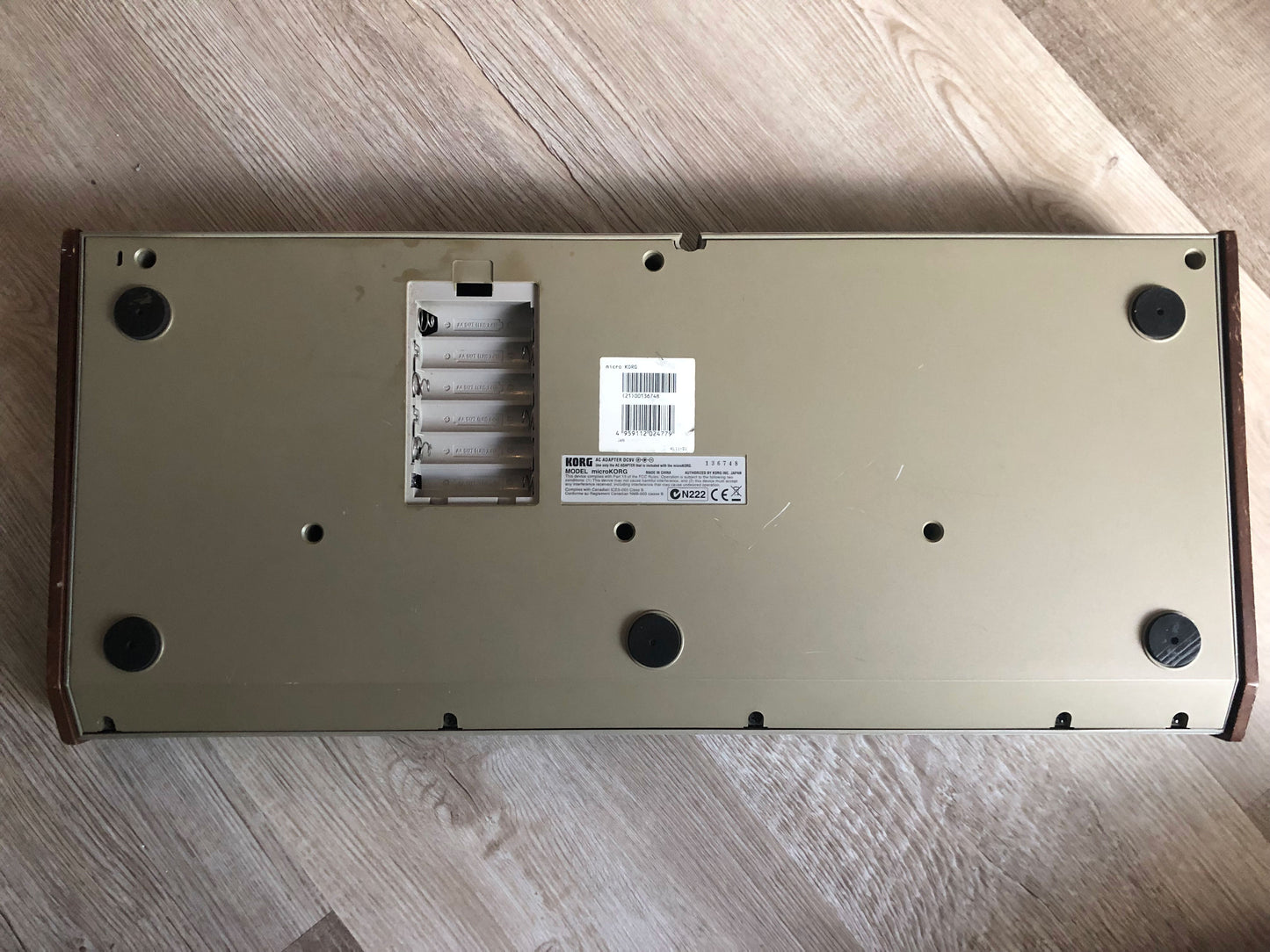 MicroKorg Chassis w/ Faceplate & Wood Sides in Good Condition