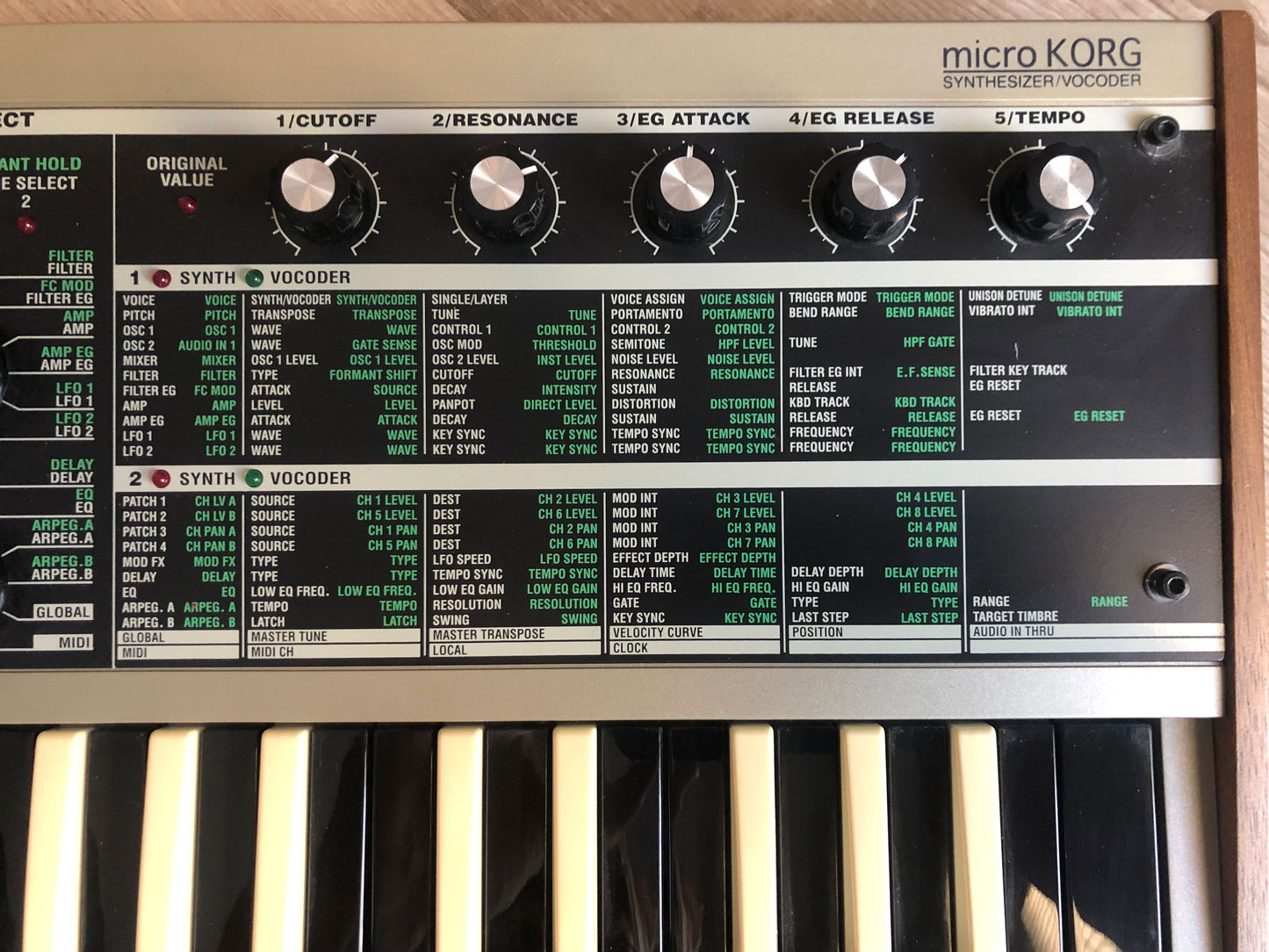 Limited Edition MicroKorg w/ OEM Mic, Aftermarket PSU, Excellent Condition