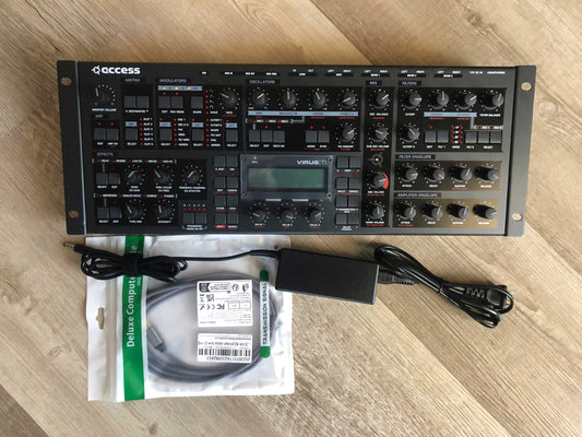 Access Virus TI Rack, All New Tacts, Battery + PSU, OS 5.1.7