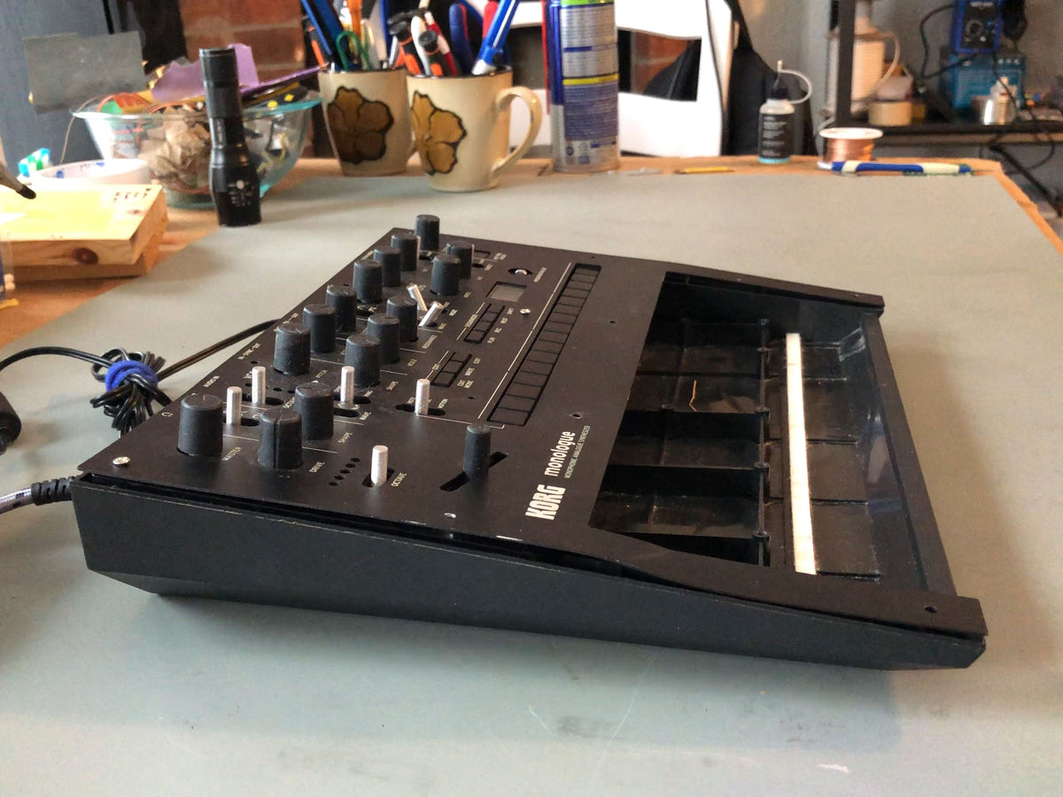 Korg Monologue Desktop Module Conversion Rescue w/ Aftermarket PSU